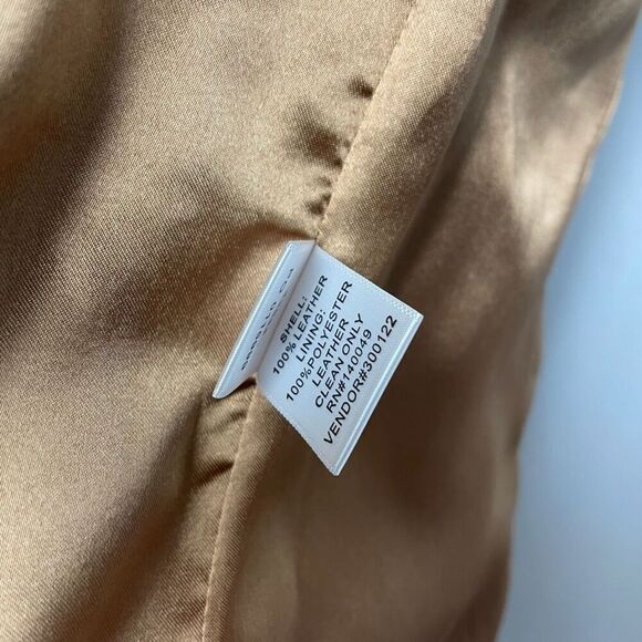 Vintage Chadwicks Of Boston Brown Leather Jacket - Women’s M - Picture 6 of 6